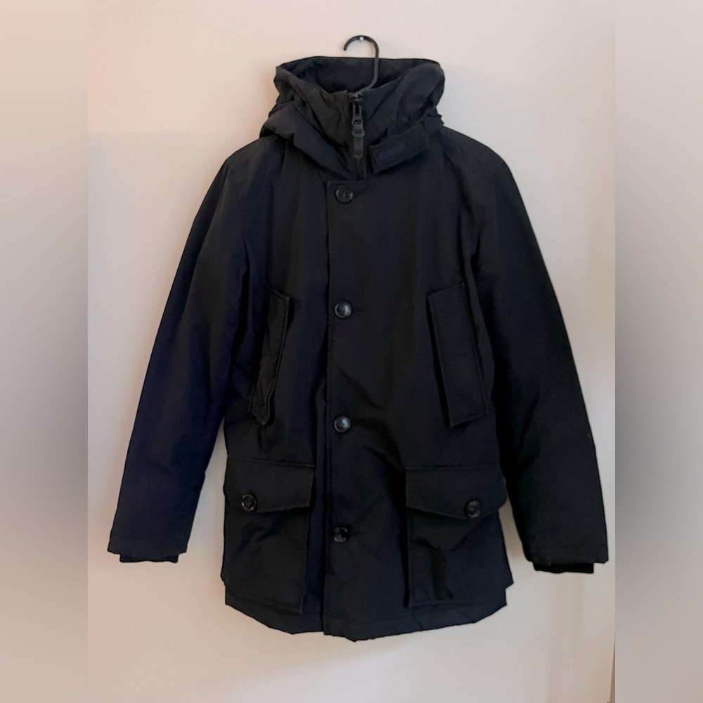 Woolrich hooded lightweight jacket